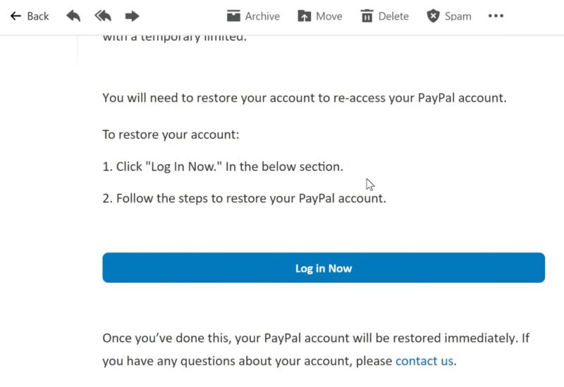 Fake Paypal Login Page